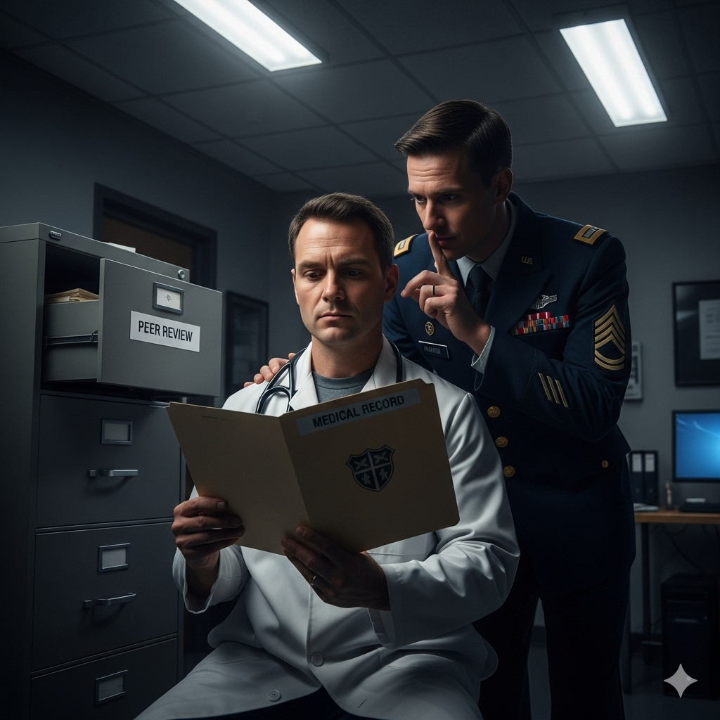 What to Do When Peer Reviews Hide Medical Errors in Military Hospitals